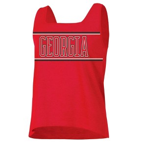 NCAA Georgia Bulldogs Women's Fashion Tank Top - 1 of 3