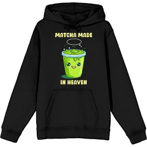 Matcha Made In Heaven Matcha Drink Adult Long Sleeve Hoodie - 1 of 2