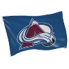 NHL Colorado Avalanche 3' x 5' Outdoor Durable Flag with Grommets, Heavy Duty Flag & Banner for Outdoor Garden Patio, Indoor Wall Decor Flag - 2 of 4