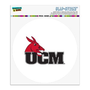 University of Central Missouri Primary Logo Automotive Car Window Locker Circle Bumper Sticker - 1 of 4