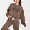Simply Sage Market Embroidered Sweater Weather Lightweight Garment Dyed Sweatshirt - 2 of 4