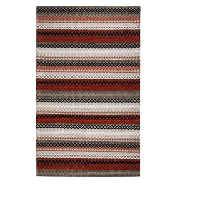 Stripe Woven Area Rug 8'X10' - Anji Mountain