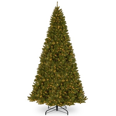 16' Prelit  North Valley Spruce Artificial Christmas Tree White Lights - National Tree Company