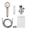 Filtered Shower Head, Showerhead with Hose and Shower Arm Bracket, High Pressure & Water Saving Handheld Shower, 3-Settings Filter Showerhead - 3 of 4