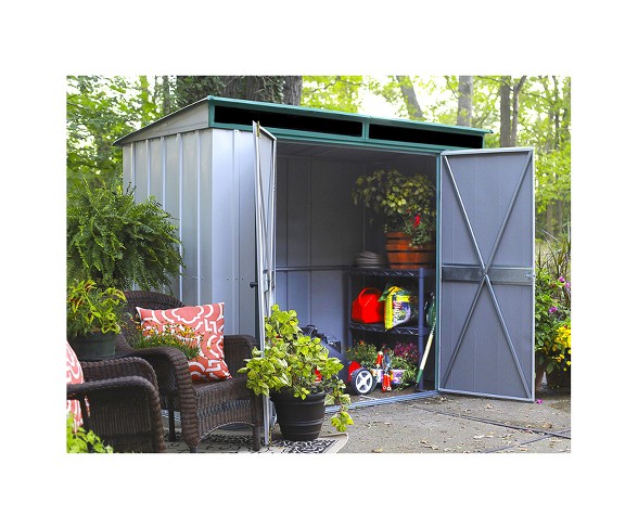 Euro - Lite&#153; Pent Window Shed, 8' X 4' - Arrow Storage Products