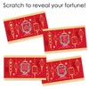 Big Dot of Happiness Lunar New Year - 2026 Year of the Horse Game Scratch Off Fortune Cards - 22 Count - 3 of 4