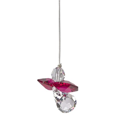 Woodstock Crystal Suncatchers  Crystal Guardian Angel Sapphire  Crystal Wind Chimes For Inside  Office  Kitchen  Living Room DÃƒÂ©cor  1"L