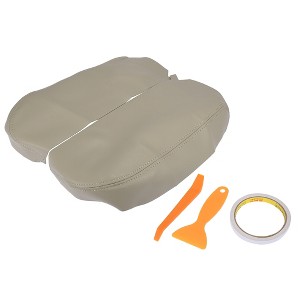 Unique Bargains 1 Pair Car Center Console Lid Armrest Cover Protector for Acura MDX 07-13 Beige - 1 of 4