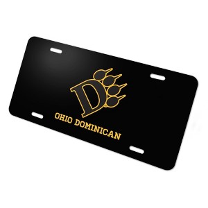 Ohio Dominican University Primary Logo Novelty Metal Vanity Tag License Plate - 1 of 4
