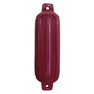 Taylor Made Storm Gard 5.5" x 20" Inflatable Vinyl Fender - Burgundy 252053 Boat Equipment.