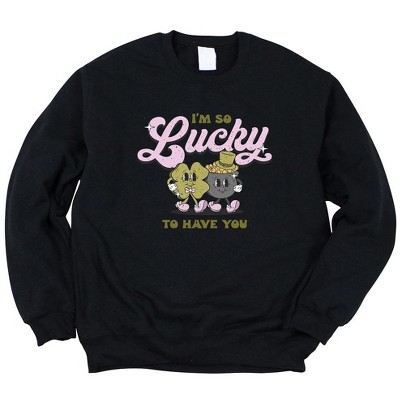 Simply Sage Market Women's Graphic Sweatshirt I'm So Lucky To Have You