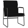 VidaXL Lounge Chair Black 21.7 in.x25.2 in.x31.5 in. Faux Leather - 2 of 4