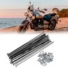 Unique Bargains Bicycle Steel Spokes 36 Pcs - 2 of 4