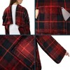 PAVILIA Fleece Wearable Blanket with Sleeves, Warm Cozy Soft Functional Lightweight Sleeved Throw Adults Men Women - 3 of 4