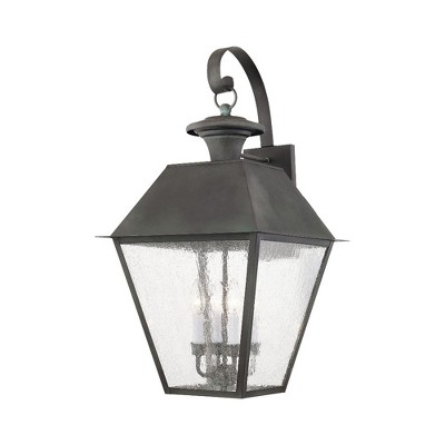 Livex Lighting Mansfield 4 - Light Wall Light in  Charcoal