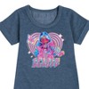 - LOL Surprise! - Splash Beauty w/ Butterflies & Hearts Graphic Short Sleeve Fleece Dress - 2 of 4