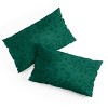 Deny Designs King Camilla Foss Modern Damask Green Comforter and Pillow Sham - 4 of 4