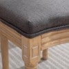 Sapphtopaz French Style Dining Chairs Set of 2 Upholstered Backrest Chair for Kitchen, Dining Room - 3 of 4