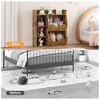 2-Tier Toy Storage Organizer, Bookshelf for Toys, Books, 3 Open Compartments & 2 Tilting Storage Boxes for Living Room, Kindergarten - 4 of 4