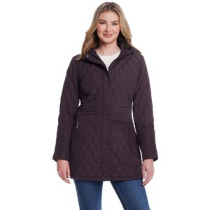 Weatherproof Women's Plush Lined Mix Quilted Walker - 1 of 4