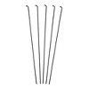 Unique Bargains 14G J Bend Bike Bicycle Spokes With Nipples Steel Black 40 Pcs - 4 of 4