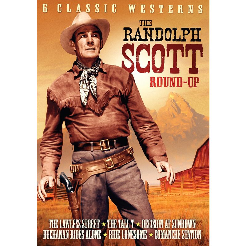 The Randolph Scott Round-Up: 6 Classic Westerns, 1 of 2