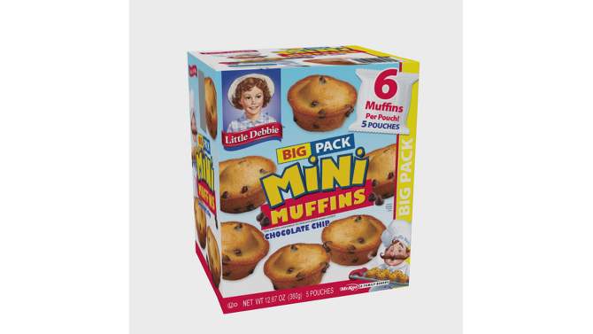 Little Debbie Big Pack Chocolate Chip Mini Muffins - 12.67oz, 2 of 6, play video
