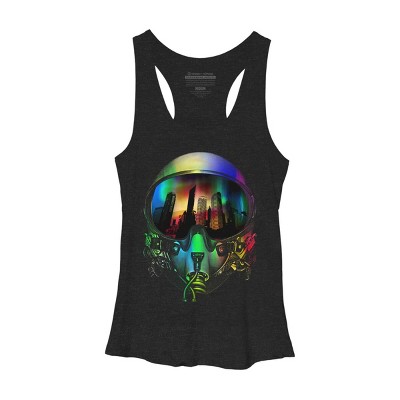 Women's Design By Humans The Pilot By clingcling Racerback Tank Top