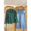 Women's Leni Crinkle Double Gauze Button Down Shirt - O'NEILL - 3 of 4