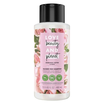 Love Beauty & Planet Murumuru Butter & Rose Blooming Color Shampoo - 13.5 fl oz