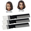 IGIA Volume Lift Hair Styling Comb – 2-Piece Set in Sleek Black Finish - 2 of 4