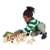 Manhattan Toy Farmer’s Market Day 12-Piece Portable Wooden Toy Figure Pretend Shopping Playset - 3 of 4