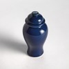 Plum & Post Koa Lidded Mini Ginger Jar - Navy Ceramic - Handcrafted - 4 of 4