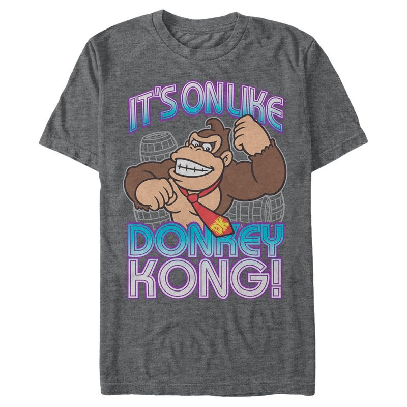 Men's Nintendo Donkey Kong It's On T-Shirt, 1 of 4