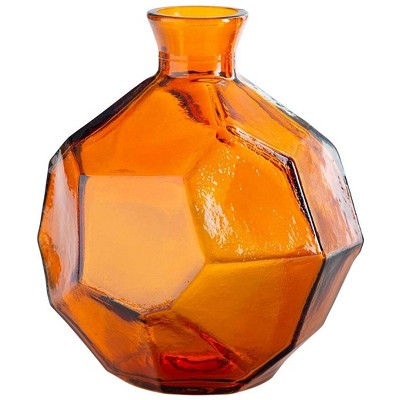 VivaTerra Origami Recycled Glass Vase