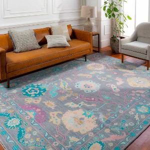 Hauteloom Rectangle Area Rug   Blue - 1 of 4