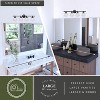 VAXCEL Huntley Bronze Farmhouse Schoolhouse Bathroom Vanity Fixture - 3 of 4