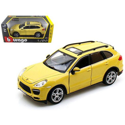 porsche cayenne turbo yellow 1 24 diecast car model by bburago target porsche cayenne turbo yellow 1 24 diecast car model by bburago