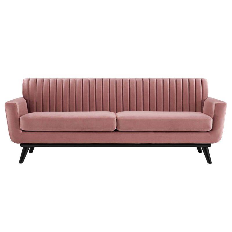 Engage Channel Tufted Performance Velvet Sofa - Modway, 1 of 4