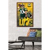 Trends International NFL Green Bay Packers - Jordan Love 24 Framed Wall Poster Prints - 2 of 4