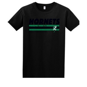 Adult Azle High School Hornets Name & Graphic Essential Soft T