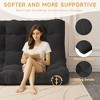 APRILSOUL Full Size Floor Mattress Futon Mattress Sleeping Pad Foldable Roll Up Mat, Sofa Couch Bed - 3 of 4