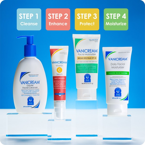Vanicream Sérum Facial de Vitamina C con Ceramidas para Piel Sensible - Sin Fragancia - 1.2 fl oz 7
