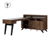 South Shore Twin Londen Bed Brown/Weathered Oak: 3 Drawers, Particle Board, 250lb Capacity - 2 of 4
