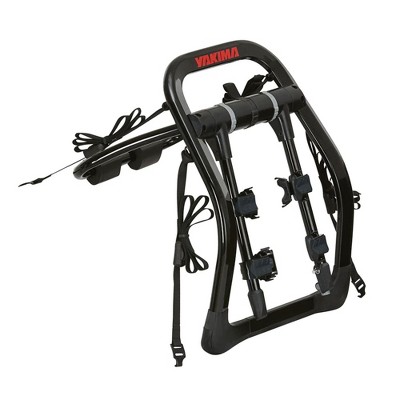 Yakima Fullback 2 Bike Capacity Trunk Bike Strap Rack With 4 Strap Attachment Supercrush Zipstrips Bomber External Frame And Bottle Opener Black Target