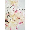Pink & White Faux Floral Stem 37"H EVA Foam & Wire Botanical Accent – Flexible Artificial Bloom (Set of 6) by Kalalou - 2 of 3
