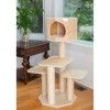 Armarkat Real Wood Premium Model S4203 Scots Pine, Solid Wood Cat Tree, 46" Tall   - 3 of 4
