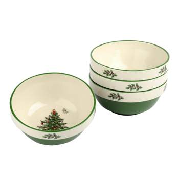 Spode Christmas Tree Stacking Bowls, Set of 4 - 5.5 inch