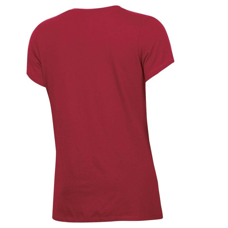 NCAA Alabama Crimson Tide Women&#39;s Core V-Neck T-Shirt, 2 of 4