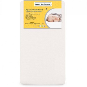 Nature Bee Organic's Ultra Breathable 2-Stage Crib & Toddler Mattress - 1 of 4